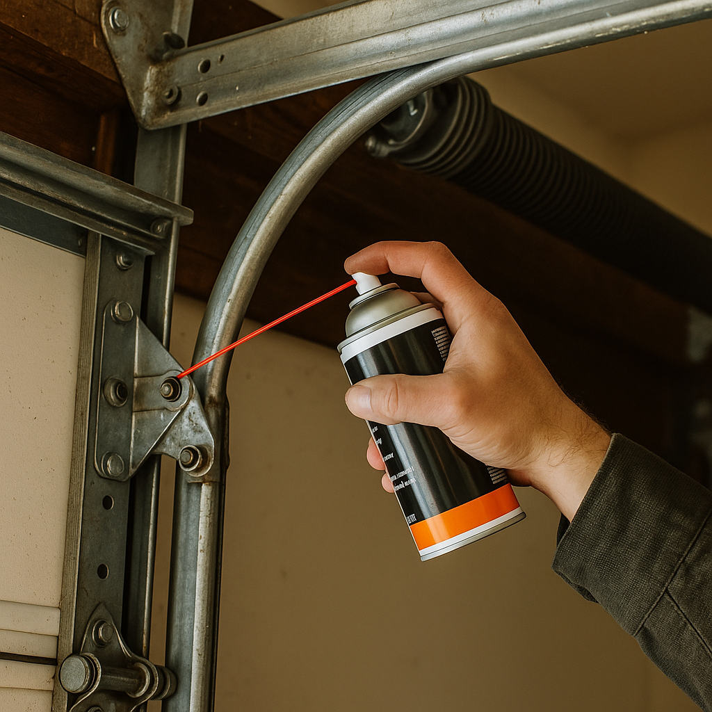 How to Lubricate Your Garage Door Tracks The Right Way